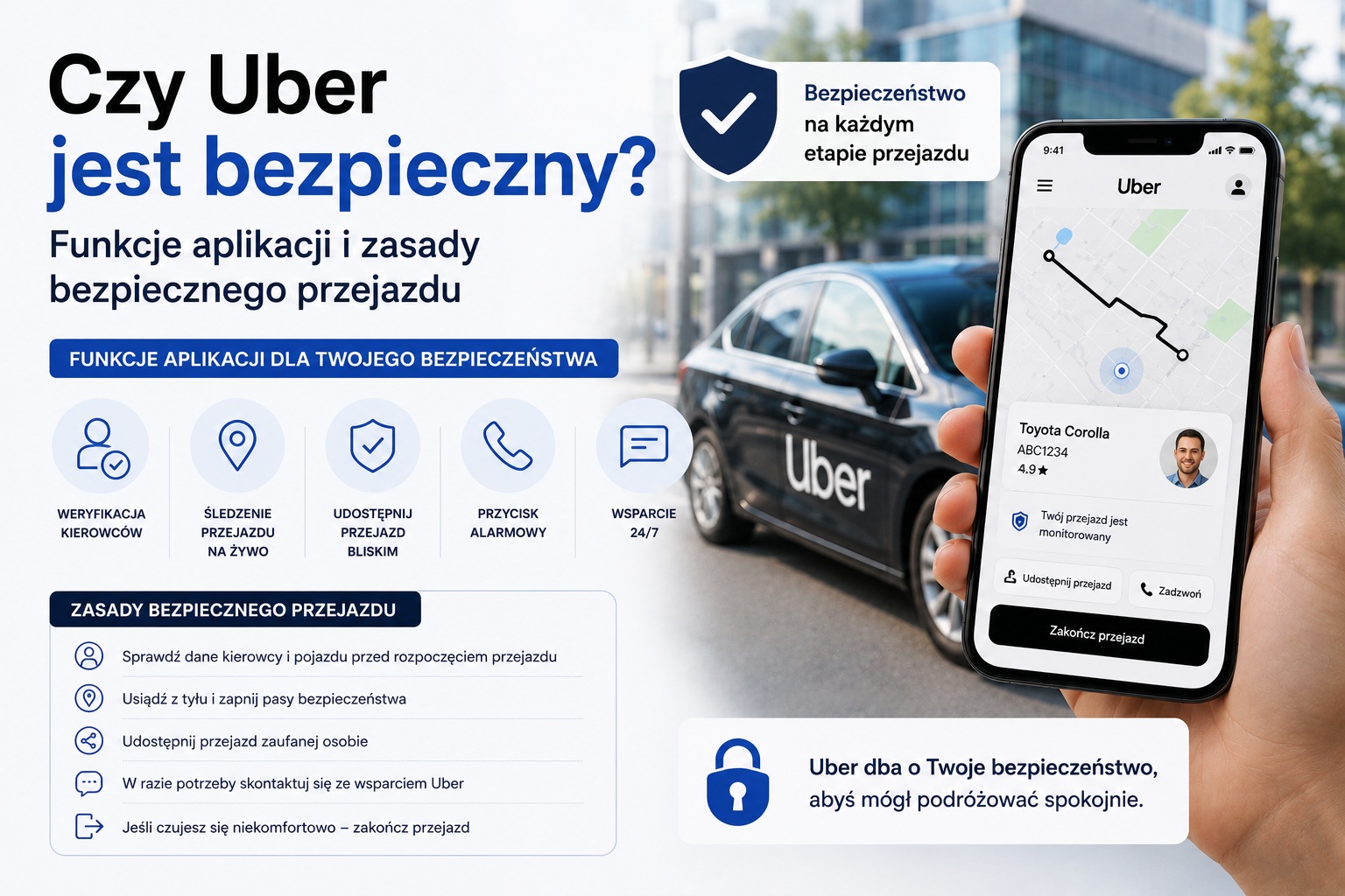 Czy Uber jest bezpieczny