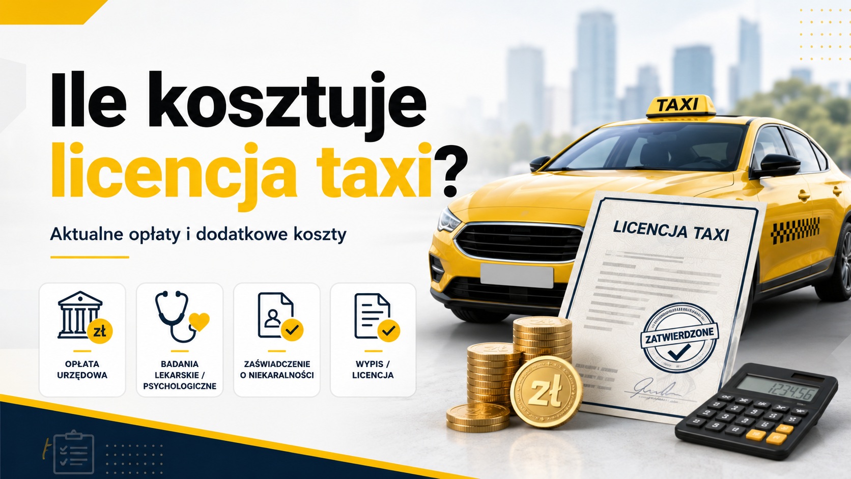 Ile kosztuje licencja taxi